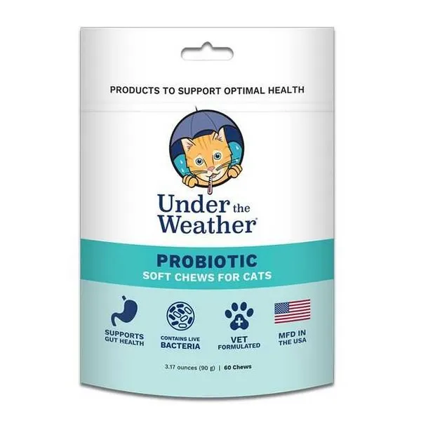 60pc Under The Weather Probiotic For Cats - Supplements